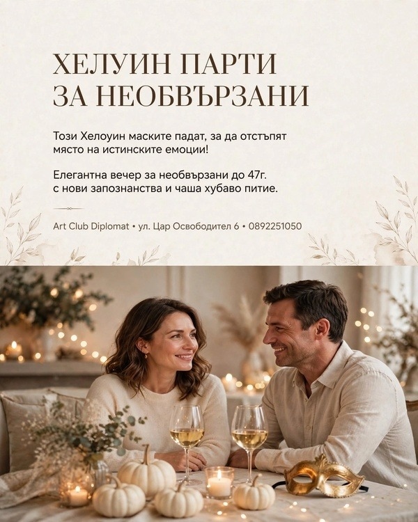 Хелуин парти за необвързани