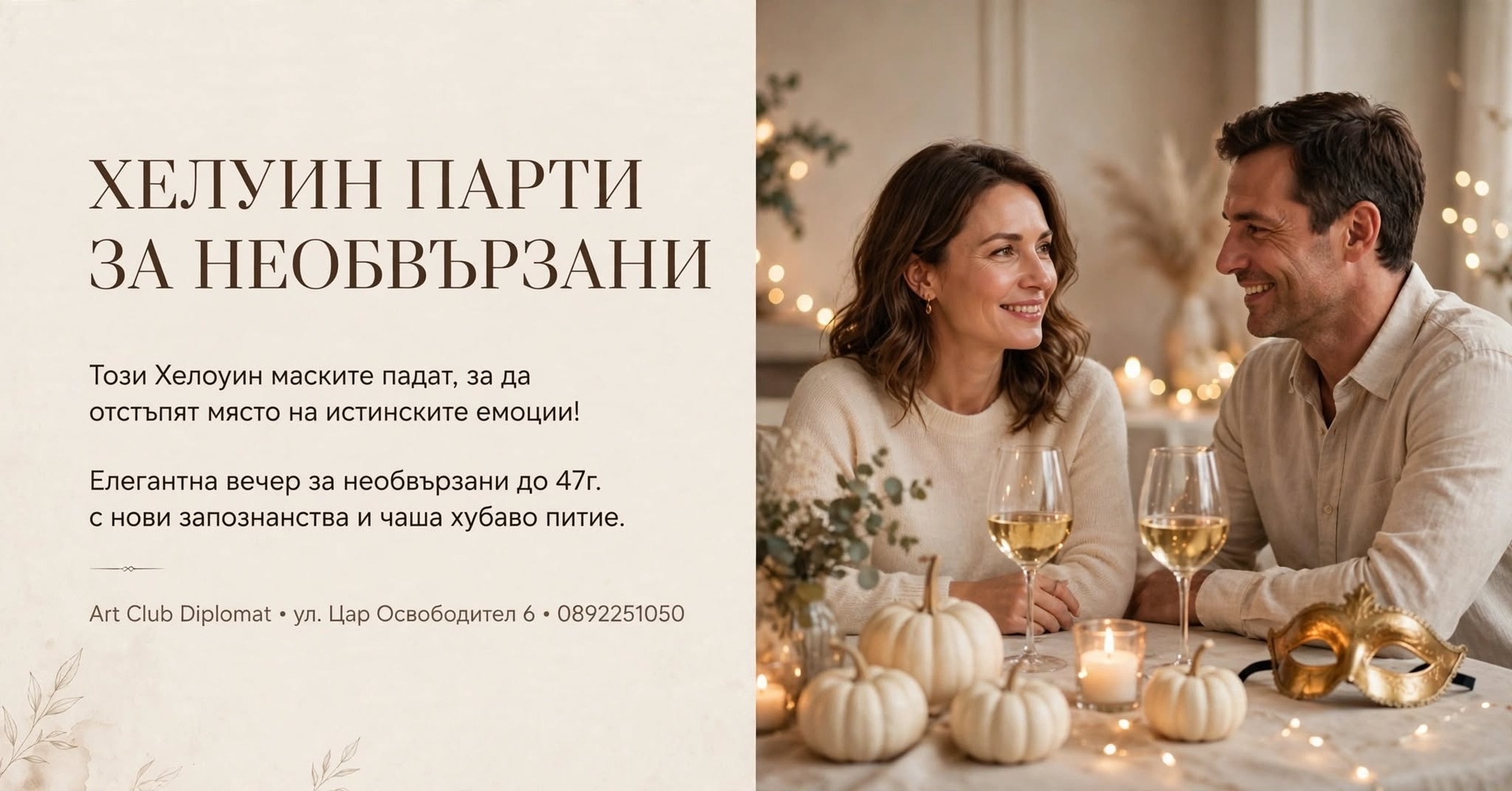 Хелуин парти за необвързани